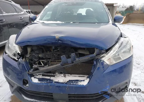2020 Nissan Kicks Sv Xtronic Cvt from USA, damaged, VIN 3N1CP5CV3LL488383